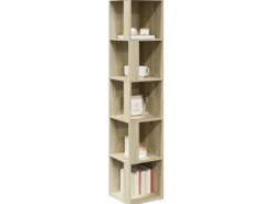 vidaXL Eckregal Sonoma-Eiche 33x33x164,5 cm Holzwerkstoff
