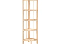 vidaXL Eckregal Zedernholz 27x27x110 cm
