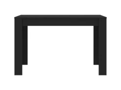 vidaXL Esstisch Schwarz Holzwerkstoff 120x60x76 cm
