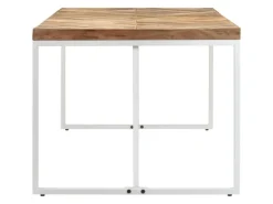 vidaXL Esstisch 180x90x76 cm Akazie und Mango Massivholz mit natürlichem Finish