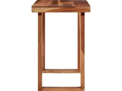 vidaXL Esstisch 110x50x76 cm Massivholz Akazie