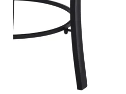 vidaXL Feuerstelle Mosaik Keramik Schwarz und Weiß 68 cm