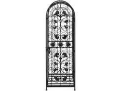vidaXL Flaschenregal für 45 Flaschen Metall