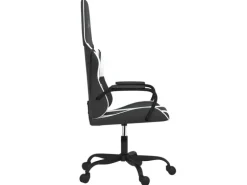 vidaXL Gaming-Stuhl Schwarz und Weiß Kunstleder Modell 7