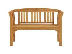 vidaXL Gartenbank 114 cm Massivholz Akazie