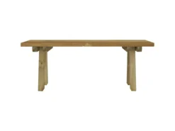 vidaXL Gartenbank 110 cm Massivholz Kiefer Imprägniert 318173