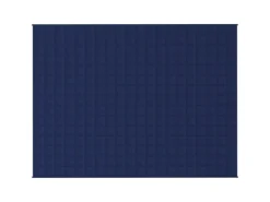 vidaXL Gewichtsdecke Blau 150x200 cm 7 kg Stoff