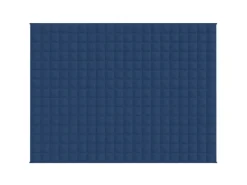 vidaXL Gewichtsdecke Blau 150x200 cm 11 kg Stoff Modell 1
