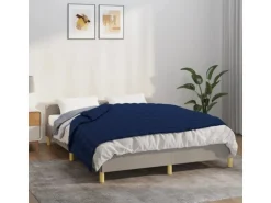 vidaXL Gewichtsdecke Blau 135x200 cm 10 kg Stoff Modell 3