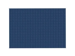 vidaXL Gewichtsdecke Blau 155x220 cm 7 kg Stoff Modell 1