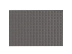vidaXL Gewichtsdecke Grau 122x183 cm 9 kg Stoff Modell 1