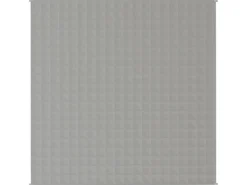 vidaXL Gewichtsdecke Grau 200x200 cm 9 kg Stoff Modell 1