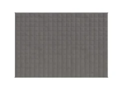 vidaXL Gewichtsdecke Grau 152x203 cm 11 kg Stoff Modell 1