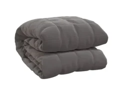 vidaXL Gewichtsdecke Grau 200x230 cm 13 kg Stoff