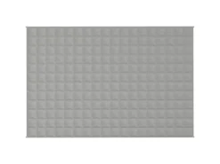 vidaXL Gewichtsdecke Grau 120x180 cm 5 kg Stoff
