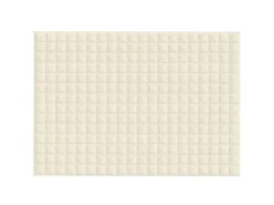 vidaXL Gewichtsdecke Hellcreme 140x200 cm 6 kg Stoff Modell 1
