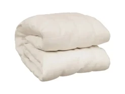 vidaXL Gewichtsdecke Hellcreme 200x230 cm 13 kg Stoff