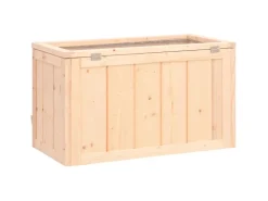 vidaXL Hamsterkäfig 60x30x35 cm Massivholz Tanne