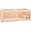 vidaXL Hamsterkäfig 104x52x38 cm Massivholz Tanne