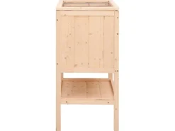 vidaXL Hamsterkäfig 55x40x80 cm Massivholz Tanne