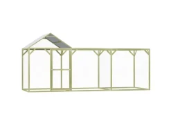 vidaXL Hühnerkäfig 4,5x1,5x2 m Imprägniertes Kiefernholz