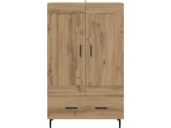 vidaXL Highboard Artisan-Eiche 69,5 x 31 x 115 cm Holzwerkstoff 882578