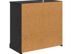 vidaXL Highboard Schwarz Eichen-Optik 70 x 35,5 x 67,5 cm 881419