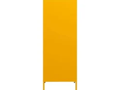 vidaXL Highboard Senfgelb 35x39x103,5 cm Stahl 851379