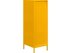 vidaXL Highboard Senfgelb 35x39x103,5 cm Stahl 851379