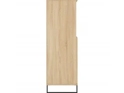 vidaXL Highboard Sonoma-Eiche 60x36x110 cm Holzwerkstoff 831495