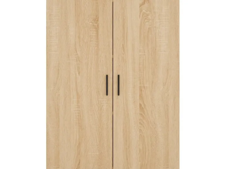vidaXL Highboard Sonoma-Eiche 69,5x34x180 cm Holzwerkstoff 3195750