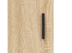 vidaXL Highboard Sonoma-Eiche 69,5x34x180 cm Holzwerkstoff 3195750