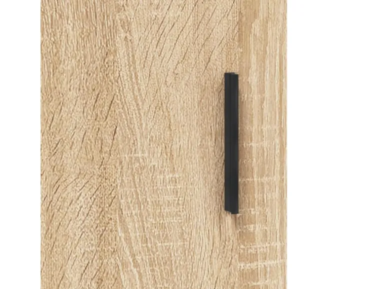 vidaXL Highboard Sonoma-Eiche 69,5x34x180 cm Holzwerkstoff 3195750