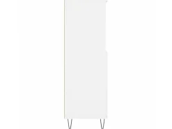 vidaXL Highboard Weiß 60x36x110 cm Holzwerkstoff 831484