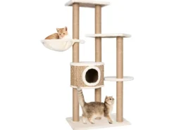 vidaXL Katzen-Kratzbaum 126 cm Seegras