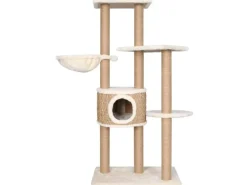 vidaXL Katzen-Kratzbaum 126 cm Seegras