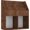 vidaXL Kinder-Bücherregal Braun Eiche 71x30x78,5 cm Holzwerkstoff