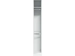 vidaXL Kleiderschrank Weiß 30x50x200 cm Holzwerkstoff 3307774