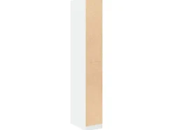 vidaXL Kleiderschrank Weiß 30x50x200 cm Holzwerkstoff 3307774