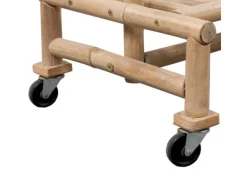 vidaXL Kleiderständer Bambus 242496