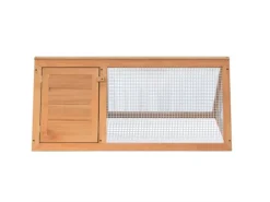 vidaXL Kleintier-/Kaninchenstall Holz Modell 1