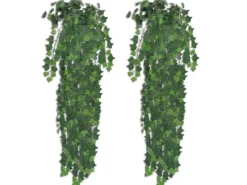 vidaXL Künstliche Efeuranken 4 Stk Grün 90 cm