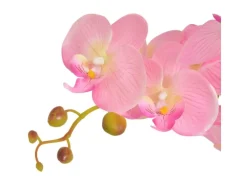 vidaXL Künstliche Orchidee mit Topf 75 cm Rosa