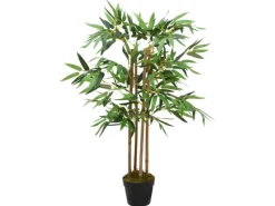 vidaXL Künstlicher Bambus Twiggy mit Topf 90 cm