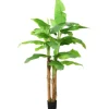 vidaXL Künstlicher Bananenbaum mit Topf 300 cm Grün