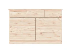 vidaXL Kommode ALTA 112x35x73 cm Massivholz Kiefer