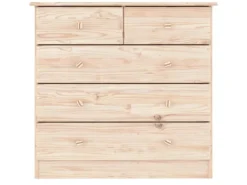 vidaXL Kommode ALTA 77x35x73 cm Massivholz Kiefer