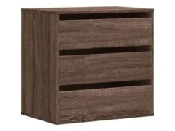 vidaXL Kommode Braun Eichen-Optik 60x41x58 cm Holzwerkstoff