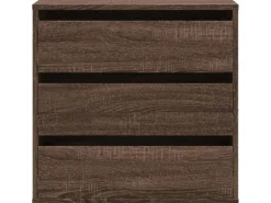 vidaXL Kommode Braun Eichen-Optik 60x41x58 cm Holzwerkstoff