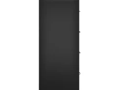 vidaXL Kommode mit 4 Schubladen 60x30,5x71 cm Schwarz 342577